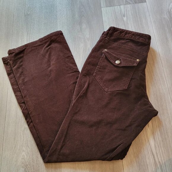 The Limited Collection Women 10  Drew Fit Brown Career Work Pants NWOT - Picture 2 of 4